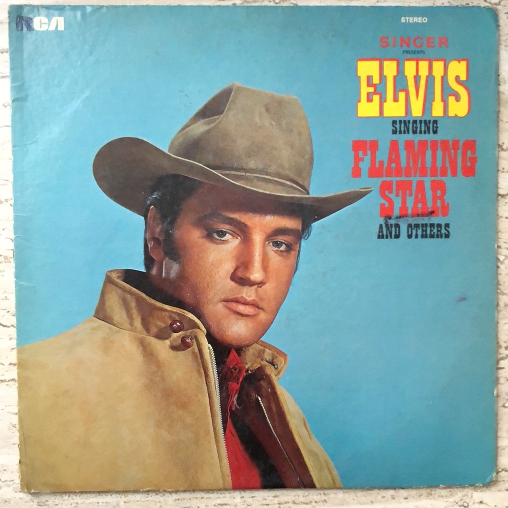 Elvis Presley Sings Flaming Star Vinyl Lp '68 - Picture 8 of 10
